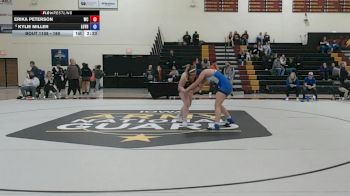 180 lbs Cons. Round 2 - Kylie Miller, Luther vs Erika Peterson, Wartburg