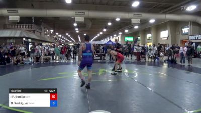 70 kg Quarters - Peter Bonilla, New Jersey vs Delfino Rodriguez, Skyview Wolverine Wrestling Club