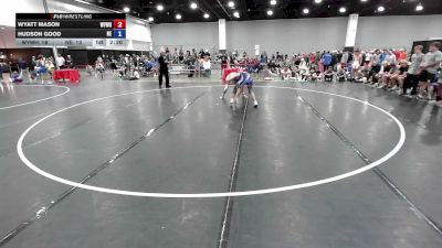 138 lbs Wyatt Mason, Team Wyoming White vs Hudson Good, Team Nebraska