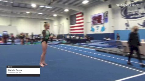Natalie Burns - Floor, Colorado Gym Inst. - 2021 Region 3 Women's Championships