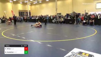 100 lbs Consolation - Klint Miller, Elco vs Blake Hostetter, Oxford