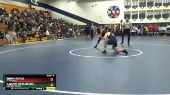 144 lbs Champ. Round 1 - Kaedyn McAllister, Anthony Wayne vs Timmy Putka, St. Ignatius