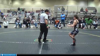 70 lbs Round 1 (4 Team) - Colton Warner, Saranac Youth Wrestling Club vs Brody Camp, ARES Black