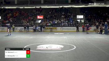 126 lbs Prelims - Nate Belcourt, White River vs Keegan Delaquito, Glenallen