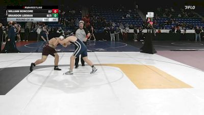 215 lbs Round Of 64 - William Boncore, Alvirne vs Brandon Leeman, Milford NH