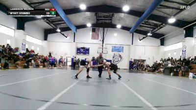 JH 132 lbs 3rd Place Match - Cameron Wilson, Robertsdale JH vs Wyatt Stumbo, Vancleave JH