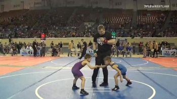 55 lbs Quarterfinal - Will Charles, Piedmont vs Bronc Sumpter, Vian Wrestling Club