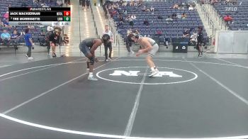 184 lbs Quarterfinal - Jack Mackiernan, Mt. Olive vs Tre Morrisette, Life University