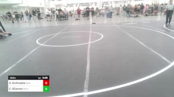 88 lbs Consolation - Anzor Archvadze, Savage House WC vs Caleb OConnor, Gold Rush Wrestling