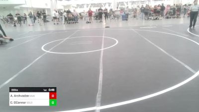 88 lbs Consolation - Anzor Archvadze, Savage House WC vs Caleb OConnor, Gold Rush Wrestling