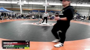 50 lbs Quarterfinal - Preston Escobedo, Small Town Grims vs Hudson Byard, Kuna Klub Wrestling