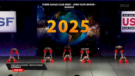 Cheer Dance Club Spirit - Spirit Elite Senior - Jumanji [2025 Open Pom Semis] 2025 The Dance Worlds