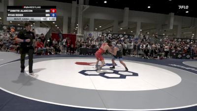 65 lbs Champ. Round 4 - Dimitri Alarcon, Mustang Wrestling Club vs Ryan Rider, Moen Wrestling Academy