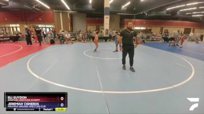 93 lbs Round 1 - Eli Guydon, Boneyard Wrestling Academy vs Jeremiah Cisneros, Malicious Grounds Wrestling Club