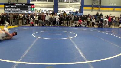 145 lbs Consy 4 - Nico Maisel, University-WV vs Andrew Messner, Berks Catholic
