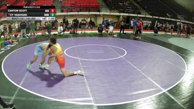 120 lbs Quarters - Canyon Scott, Idaho vs Cy Yasutake, Hawaii