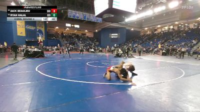 106 lbs Cons. Round 4 - Jack Beaulieu, Chancellor vs Ryan Halal, Bergen Catholic