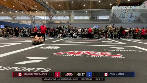 Aedan Freberg-Hickie vs Cody Mattus 2025 ADCC Vancouver Open