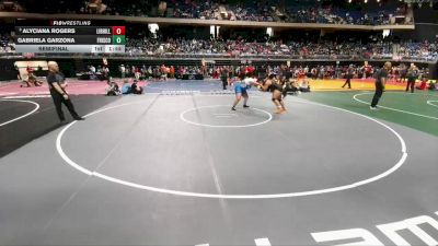 5A 235 lbs Semifinal - Alyciana Rogers, Liberty Hill vs Gabriela Garzona, Frisco