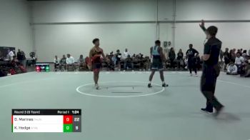 160 lbs Round 3 (6 Team) - Darious Marines, Team Thunder vs Kendrick Hodge, Roundtree