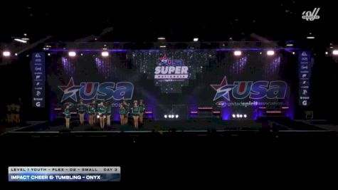 Impact Cheer & Tumbling - Onyx [2026 L1 Youth - Flex - D2 - Small Day 3] 2026 USA All Star Super Nationals
