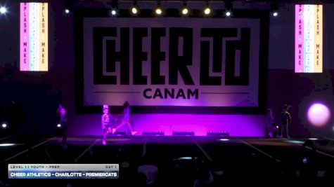 Cheer Athletics - Charlotte - PremierCats [2026 L1.1 Youth - PREP Day 1] 2026 CANAM Grand Nationals