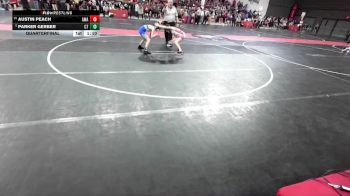 85 lbs Quarterfinal - Parker Gerber, Crass Trained vs Austin Peach, Askren Wrestling Academy