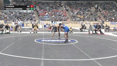 190 lbs Champ. Round 1 - Braylen Livingston, Woodford County vs DJ Wilson, Paducah Tilghman