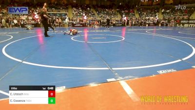 61 lbs Consi Of 16 #1 - Cohen Utesch, Siouxland Wrestling Academy vs Charlie Cosenza, The Hunt Wrestling Club