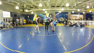 157 lbs Placement (16 Team) - Daniel Gomez, Attack WC vs Liam Huffman, Stampeders