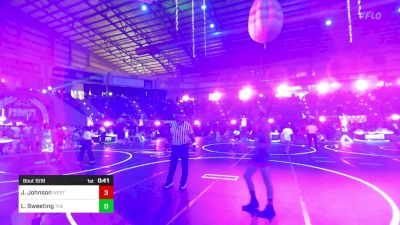 109 lbs Consi Of 16 #2 - Jd Johnson, West End Hammers vs Landen Sweeting, The Royal