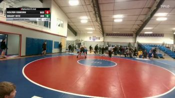 285 lbs Quarterfinal - Kolter Osborn, Natrona County vs Brady Ritz, Sheridan