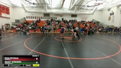 175C Round 5 - Brody Sorensen, Thermopolis vs Ryan Petzold, Sheridan