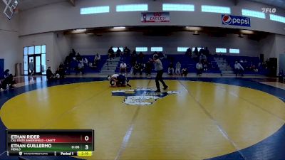 125 lbs Quarterfinal - Ethan Rider, Cal State Bakersfield - Unatt vs Ethan Guillermo, Menlo