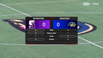 Replay: Scranton vs Goucher - Men's | Oct 7 @ 1 PM