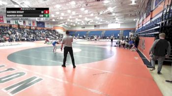 165 lbs Champ. Round 1 - Hayden Stout, Buena Vista vs Hunter Burr, Concordia University (WI)