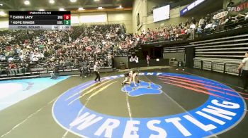 5A 106 lbs Cons. Round 1 - Caden Lacy, Springville vs Kope Rinker, Skyline