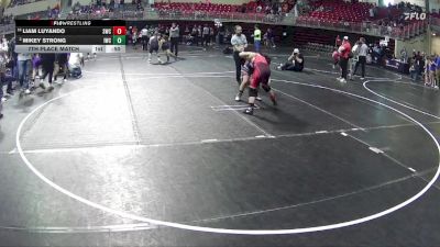 140 lbs 7th Place Match - Mikey Strong, Impact Wrestling Club vs Liam Luyando, Sidney Wrestling Club