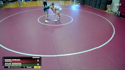 170 lbs Semifinal - Ethan Swenson, Pinnacle Wrestling Club vs Gaven Cimbura, Minnesota