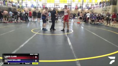 220 lbs Round 2 - Lance Clark, Iowa vs Nathan Ballard, Iowa