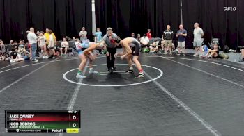 120 lbs Round 3 (8 Team) - Jake Causey, POWA vs Nico Bodrog, Junior Terps Northeast