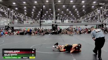 96 lbs Round 3 (8 Team) - Nolan DeShon, Ohio Gold vs Fernando Jimeno, Junior Terps Express