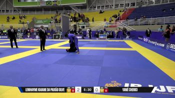 Yamê Cherici vs Lenihayme Kauane Da Paixão Silve 2025 Brasileiro Jiu-Jitsu IBJJF