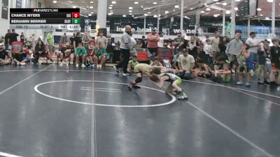 57 lbs 3rd Place - Chance Myers, Diamond State Inferno - EL vs Benjamin Berrier, Dueling Bandits - EL