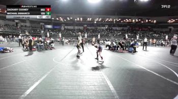 80 lbs Consi Of 8 #2 - Zachary Cooney, Wrestling U vs Michael DeMarco, Vernon
