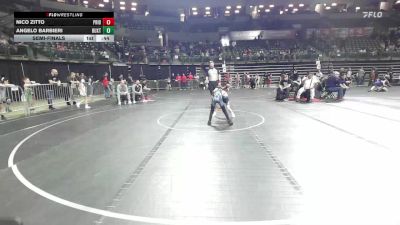 50 lbs Semifinal - Nico Zitto, Pride WC vs Angelo Barbieri, Buxton (NJ)