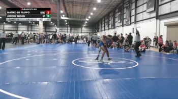 138 lbs Allday - Joseph Shook, UNION PINES vs Matteo De Filippo, GREAT NECK WRESTLING CLUB