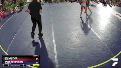 110 lbs Round 1 (8 Team) - Ben Vertner, Idaho 2 vs Caleb Recopuerto, Hawaii