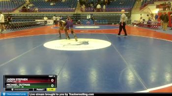 144 lbs Quarters & 1st Wb (16 Team) - Jaden Stephen, Chapel Hill vs Michael Outman, Harris County