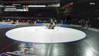 126 lbs Cons. Round 2 - Josiah Garcia, Tokay vs Luke Mckeown, Vista Del Lago